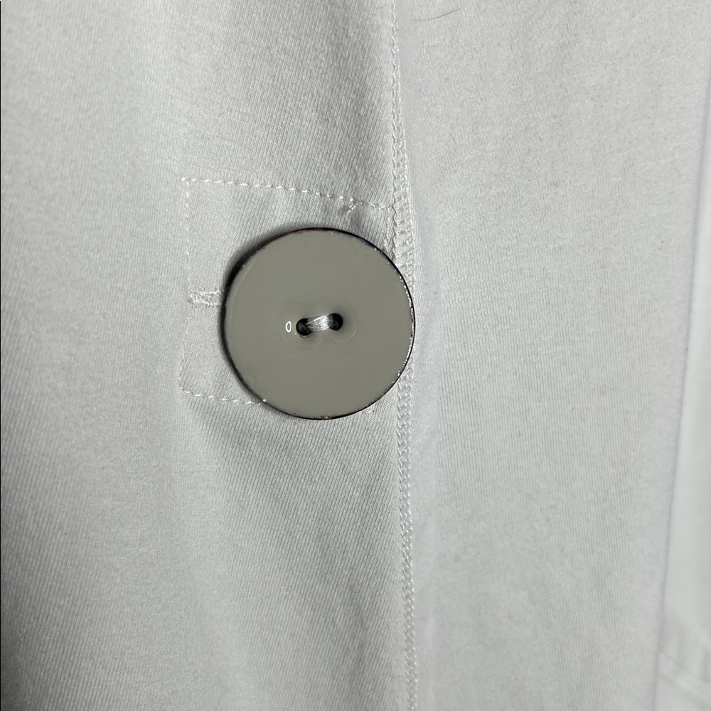 HABITAT One Button Cotton Shawl Jacket with pockets size Large - Picture 7 of 14